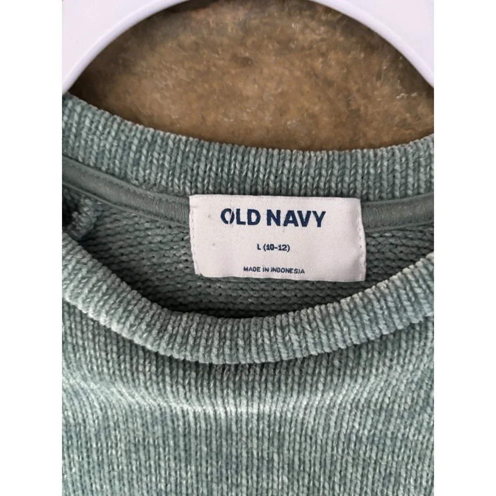 Girl's Old Navy Sweater‎ Youth Size L 10/12 Blue Long Sleeve Winter